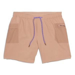 NWT Lululemon Water-Repellent Hiking Short 8” - M